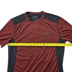 Under Armour Men’s Red Black HeatGear Compression T-Shirt M