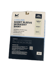 Mission Unisex Large Hi Vis Yellow Cooling Short Sleeve Performance Shirt