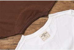 Mens Vintage Men’s Henley Long Sleeve T-Shirt Cotton Casual Pure Color Shirts
