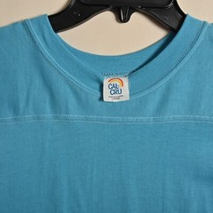 Vintage Cal Cru Columbia Blue Football T-Shirt Size L – 4330