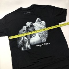 Mary J Blige Gorgeous 2022 Tour Double Sided Large Black T Shirt Concert Merch