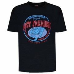 Espionage Men’s Big Size All Over Printed Tee With A Chest Pocket (329)