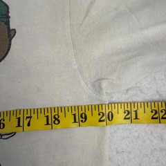Asap MOB too cozy tour LS shirt white Med RIP ASAP YAMS peanuts cartoon spoof