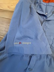 Vintage Dickies Paul Jr Designs Mechanic Work Shirt American Chopper Y2K Biker.”