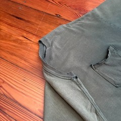 Vintage Gradient Sun Faded Pocket T-Shirt Men’s Size XL Green WIP Work Worn