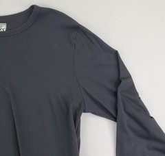 32 Degrees Heat Shirt Mens S Black Long Sleeve Stretch Soft Base Layer Outerwear