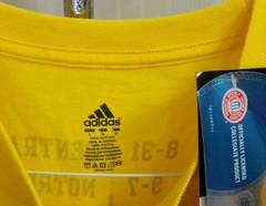 Michigan Wolverines This is MICHIGAN 134,000 2013 Schedule T-Shirt Adidas Mens L