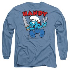 The Smurfs Handy Licensed Adult T-Shirt