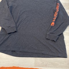 Carhartt Shirt Men’s Extra Large Gray Long Sleeve K231 Cotton Workwear