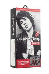 The Rolling Stones – Perri’s – Rolling Stones – Crew Socks (Assorted Styles 3 Pa