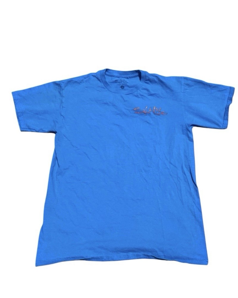 Salt Life Fishing Crew Neck Short Sleeve Fish Graphic Tee Size S for women