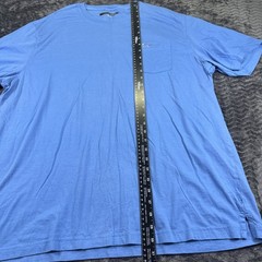 Greg Norman T-Shirt Men’s-XXL Chest Pocket Regular Fit Short Sleeve Blue