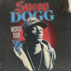 Snoopgy Dogg World Cotton Black Unisex S-234XL T-shirt
