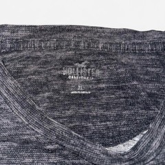 Hollister-co Men’s Grey and Black T-shirt