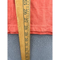 Weatherproof Shirt Mens Long Sleeve Henley Apricot Brandy Heather Large
