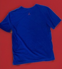 Jordan Brand Air Jordan 1985 T-Shirt Mens Sz L Red White & Blue American Flag