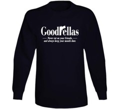 Goodfellas Never Rat On Your Friends Mafia Movie Fan T Shirt