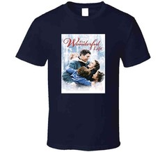 It’s A Wonderful Life Movie Tee Classic Holiday Film T Shirt