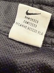 Vintage Nike Men’s Tank Size Large Black Jersey Mesh Button Up Sleeveless Top