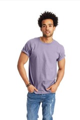 Hanes 5250 4XL Authentic Short Sleeve Men’s Cotton T-Shirt Lavender PtP 29″
