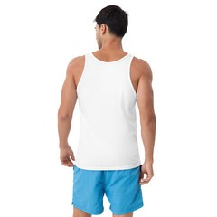 Splash of Art Papillon Dog Tank | Men’s Graphic Bella + Canvas 3480 Top