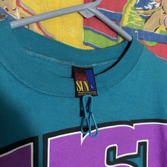 Vintage 80s 90s Just Did It Nike Parody Long Sleeve T Shirt Large Teal Blue