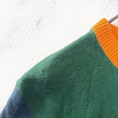 Paul Smith Wool Sweater M Casual Formal Logo Green Used Japan For 14+