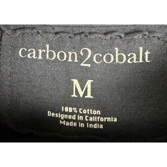 Carbon2Cobalt T-Shirt Mens Medium Blue Gin Tonic Liquid Sanity Short Sleeve Tee
