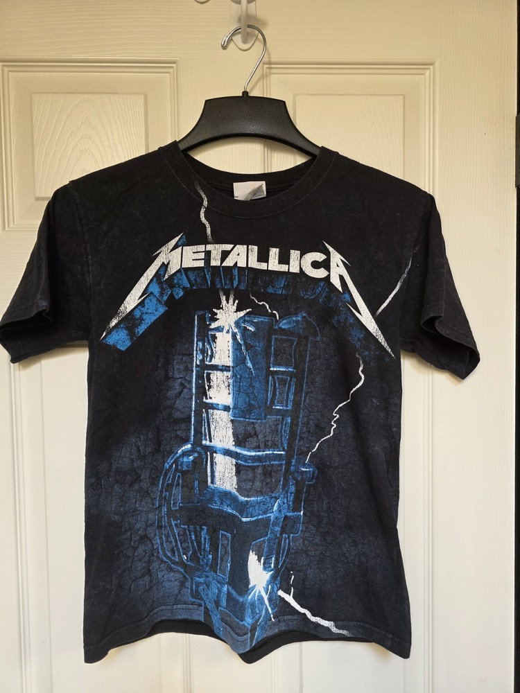 Metallica Ride The Lightning Men’s S Hanes Heavyweight Tag. Concert Vintage