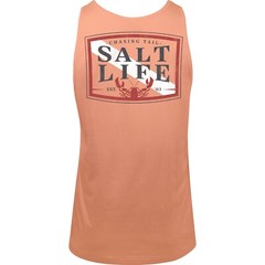New Salt Life Gone Divin Cotton Tank Orange M Salty Unisex Adult Saltlife NWT