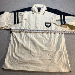 VTG Faded Glory Long Sleeve Rugby Style Shirt – Mens Size Large L