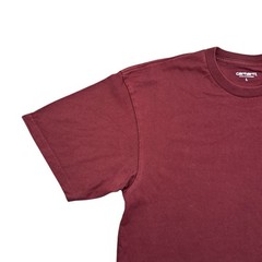 Carhartt T Shirt Large Men’s Red Cotton Lightweight Casual Work Wear Plain Chase