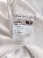 Uniqlo Dry Crew Neck Short Sleeve Tee in White Size M 408964