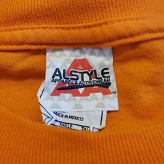 Tennessee Vols Shirt Adult Large Orange Tennessee Tough Alstyle Football