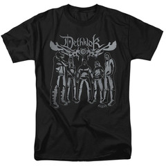 Metalocalypse Dethklok Band Adult Unisex Black T Shirt Size S-5XL