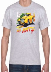 Adult DryBlend® T-Shirt – ( NO RATS – HOT ROD)