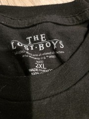 The Lost Boys Horror Movie Promo 2XL AOP Big Face Black Shirt Gothic Vampire