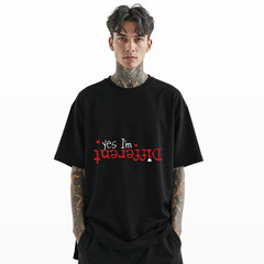 Yes I’m Different Upside Down Funny T-Shirt Unique Humor Graphic Tee Unisex A44