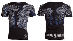 Xtreme Couture By Affliction Men’s T-Shirt Double UP Biker Black Tattoo S-5XL
