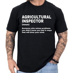 Agricultural Inspector Definition T-shirt Birthday Gifts Funny Profession Shirt