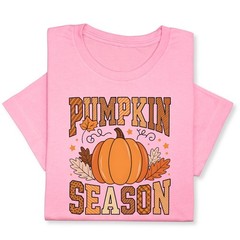 Pumpkin Season Fall T-Shirt, Cute Autumn Thanksgiving Tee Gift