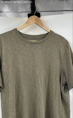 1901 Olive Short Sleeve Light Weight T Shirt Men’s Large 100% Cotton