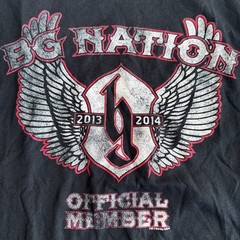BG Nation Brantley Gilbert T-Shirt Mens Small 2013 2014