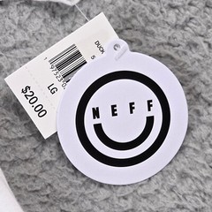 NEFF SHIRT RUBBER DUCK MENS Large WHITE SURFER SKATE OUTDOOR LIGHTWEIGHT NWT