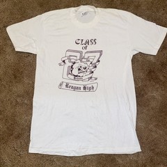 VTG John Regan High School Houston TX Class Of 97 Stedman Single Stitch Shirt L