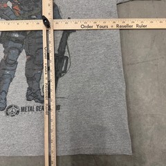 Metal Gear Solid Vintage Shirt Medium Peacewalker Promo Y2K Konami Video Game