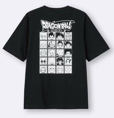 Dragon Ball Daima GU Men’s XL Black Tee Character Grid Anime Shirt New