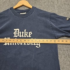 Vintage 80s Duke University T Shirt Size Medium RARE Cotton Exchange USA made