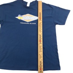 Gildan T Shirt Mens Extra Large Blue Tee Florida Sunshine State Treasure Island