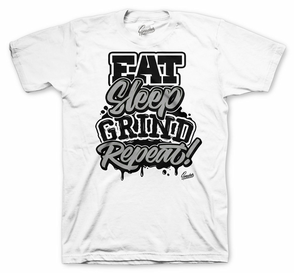 Shirt Match Jordan 11 Vast Grey Silver Metallic – Daily Routine Shirt